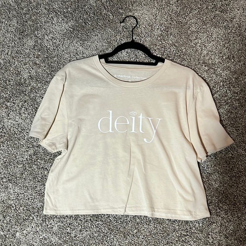 Conscious Collection “Deity” crop top